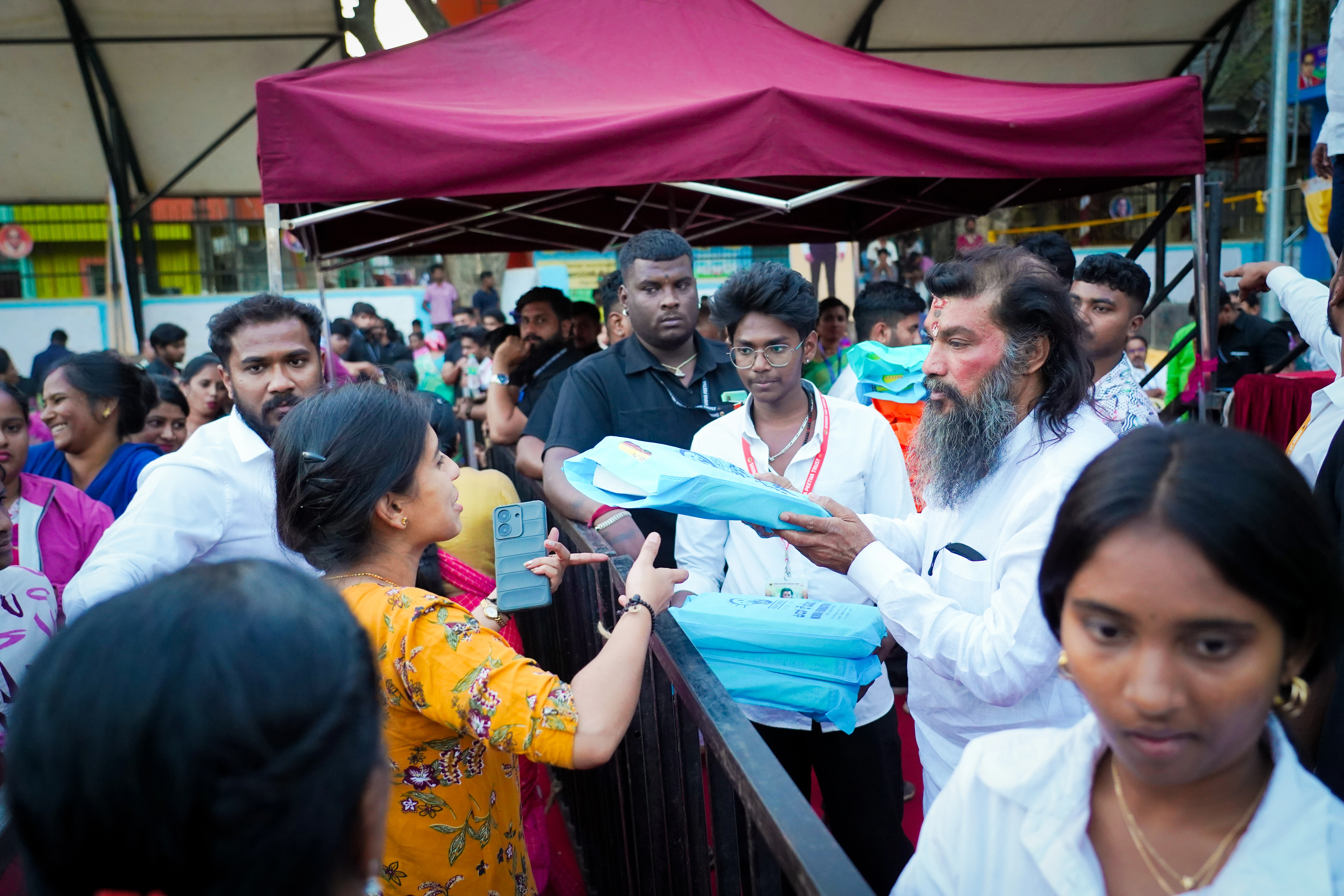 Saree Distribution